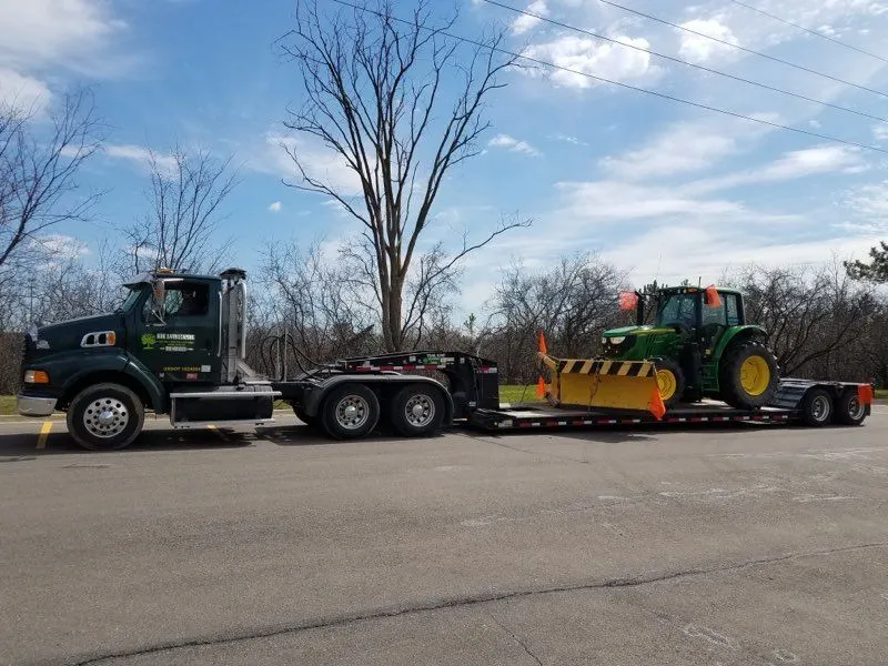Commercial snow removal equipment and operations by KBK Landscaping (photo 6)